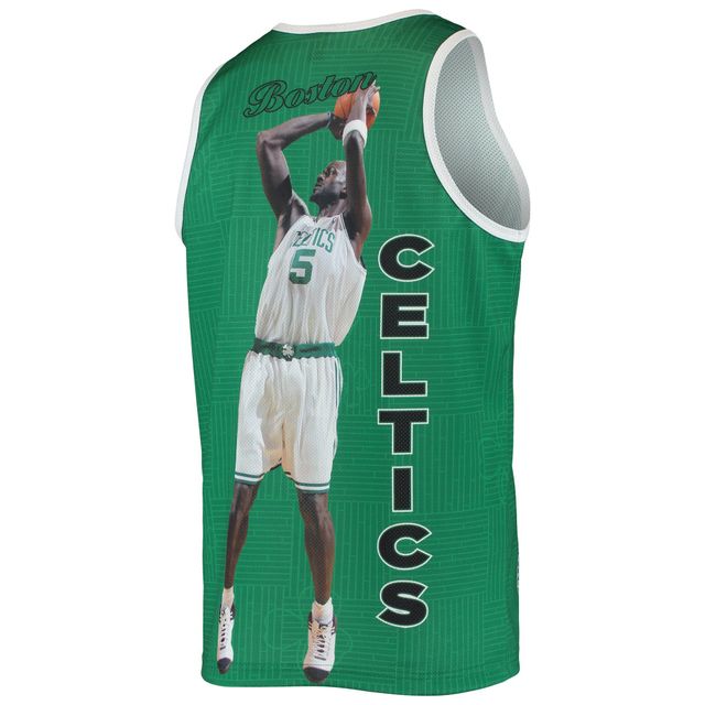 Débardeur de joueur Mitchell & Ness Kevin Garnett Kelly vert Boston Celtics Hardwood Classics pour hommes
