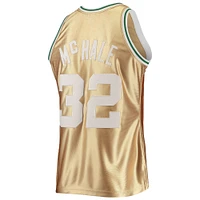 Men's Mitchell & Ness Kevin McHale Gold Boston Celtics 75th Anniversary 1985/86 Hardwood Classics Swingman Jersey