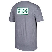 Men's Mitchell & Ness Paul Pierce Gray Boston Celtics Graphic T-Shirt