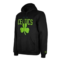 Men's New Era Black Boston Celtics 2024/25 City Edition Pullover Hoodie