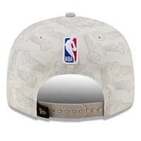 Men's New Era Cream Boston Celtics 2024 NBA Finals Champions Locker Room 9FIFTY Snapback Hat