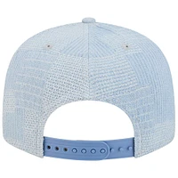 Men's New Era Denim Boston Celtics Injection Denim Patchwork 9FIFTY Snapback Hat