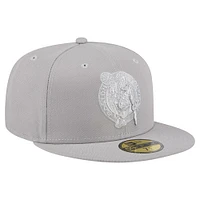 Men's New Era Gray Boston Celtics Color Pack 59FIFTY Fitted Hat