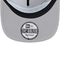 Men's New Era Gray Boston Celtics Throwback Corduroy Golfer Snapback Hat