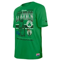 Men's New Era Kelly Green Boston Celtics Enzyme Wash Oversized T-Shirt