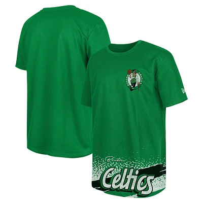 T-shirt de sport classique Boston Celtics Kelly Green New Era pour homme
