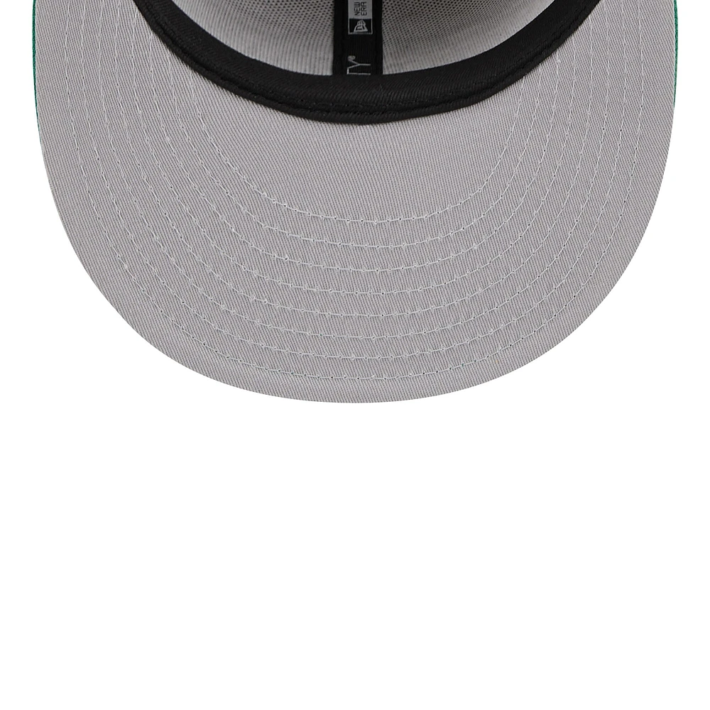 Men's New Era Tan/Kelly Green Boston Celtics 2024 NBA Draft 59FIFTY Fitted Hat