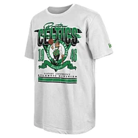 Men's New Era White Boston Celtics Sport Classics Oversized T-Shirt