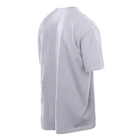 Men's New Era White Boston Celtics Throwback Prep Oversized T-Shirt