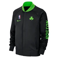 Men's Nike Black Boston Celtics 2024/25 City Edition Authentic Showtime Performance Full-Zip Jacket