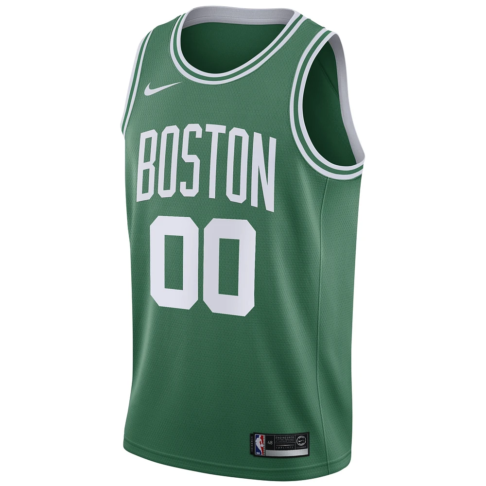 Men's Nike Green Boston Celtics - Custom Swingman Jersey Icon Edition
