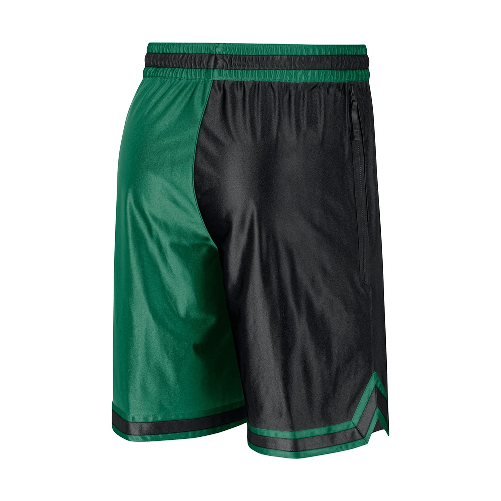Men's Nike Kelly Green/Black Boston Celtics Courtside Versus Force Split DNA Performance Shorts