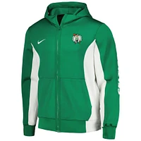 Men's Nike Kelly Green Boston Celtics 2023/24 Authentic Showtime Full-Zip Hoodie