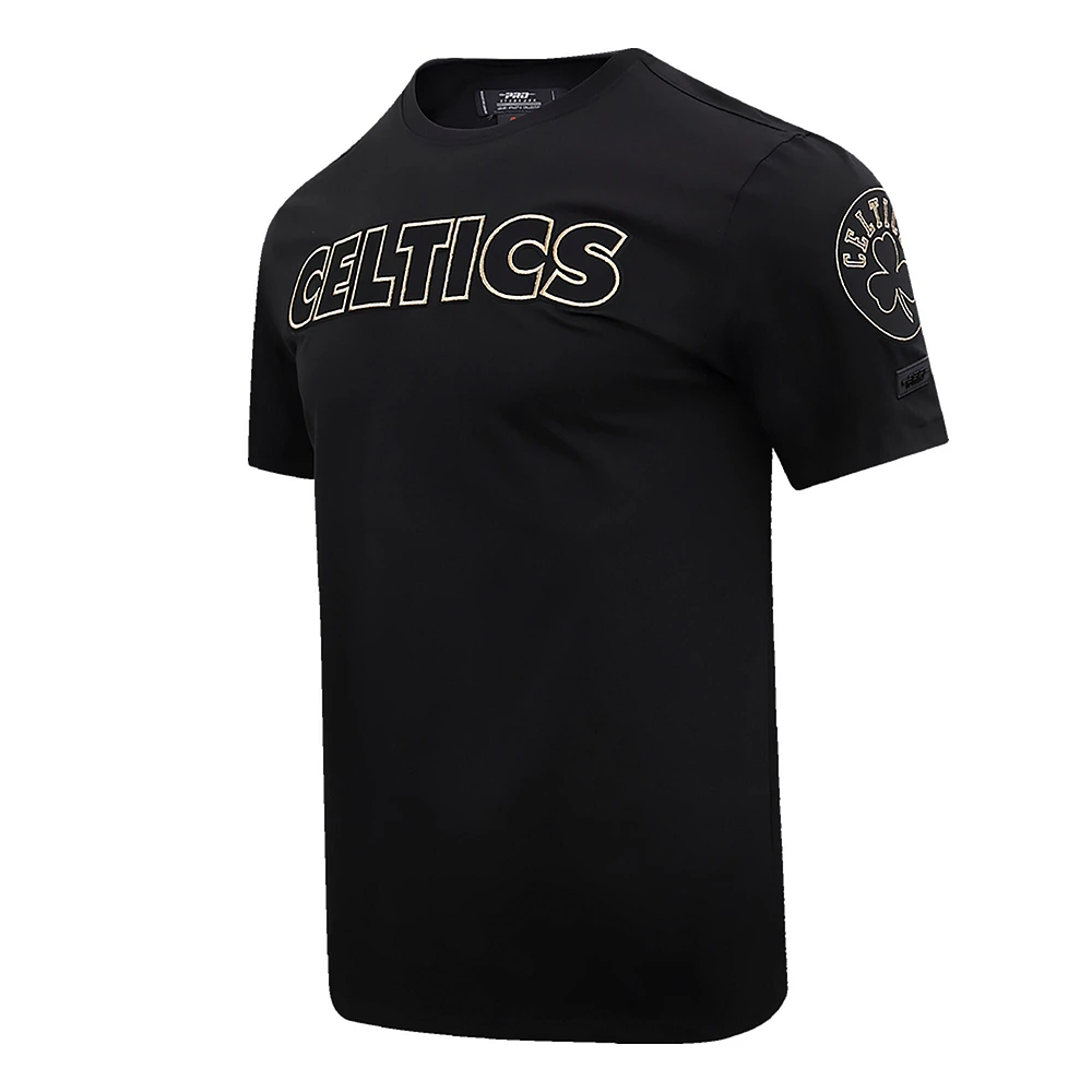 Men's Pro Standard Black Boston Celtics Wordmark T-Shirt