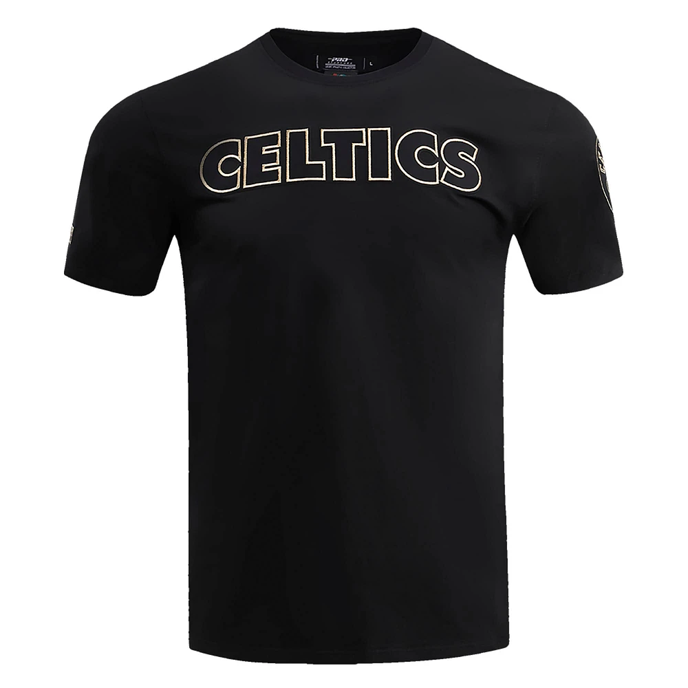 Men's Pro Standard Black Boston Celtics Wordmark T-Shirt