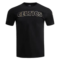 Men's Pro Standard Black Boston Celtics Wordmark T-Shirt