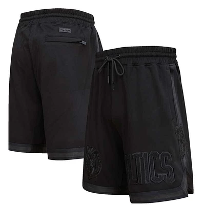 Pro Standard Boston Celtics Triple Black pour homme - Short