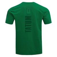 Men's Pro Standard Jayson Tatum Kelly Green Boston Celtics Triple Tonal Player T-Shirt