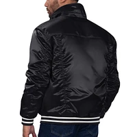 Veste camionneur en satin noir à boutons-pression Silver Label Boston Celtics Starter x Levi's pour homme