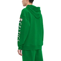 Men's Tommy Jeans Kelly Green Boston Celtics Kenny Pullover Hoodie