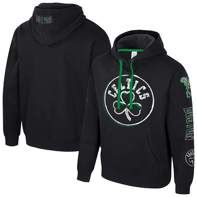 Sweat à capuche unisexe Stadium Essentials noir Boston Celtics Elementized