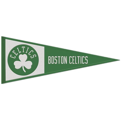 WinCraft Boston Celtics 13" x 32" Fanion en laine avec logo principal