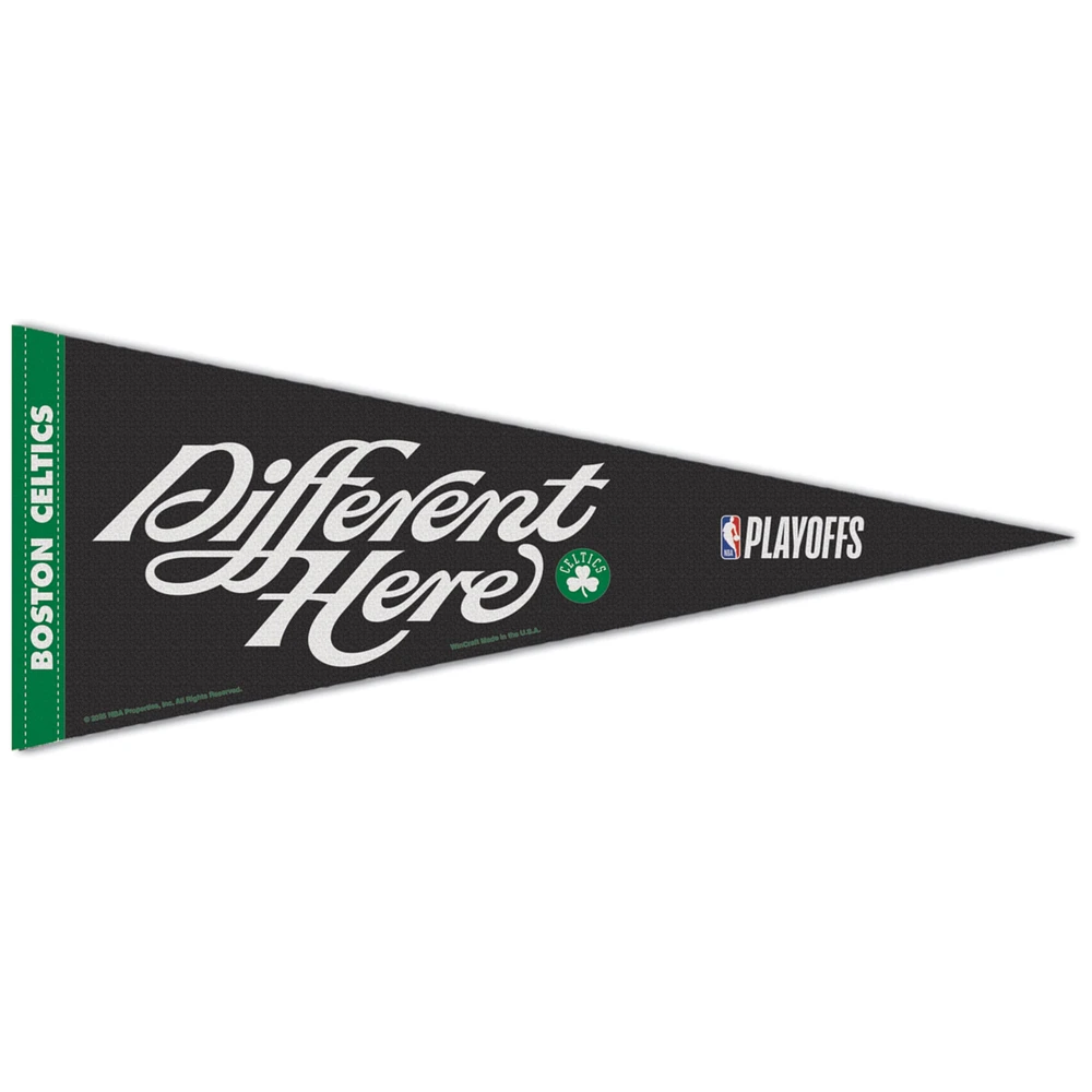 WinCraft Boston Celtics 2025 NBA Playoffs 12'' x 30'' Premium Pennant