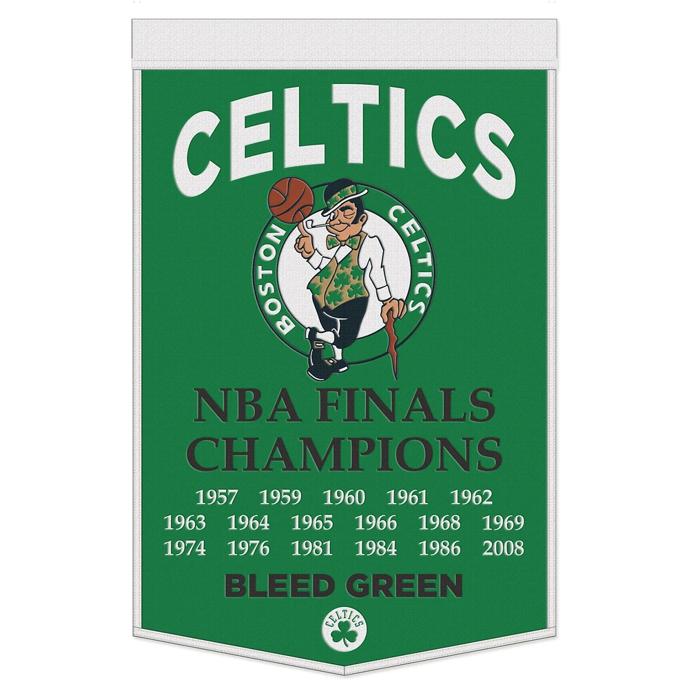 WinCraft Boston Celtics 24" x 38" Championship Banner