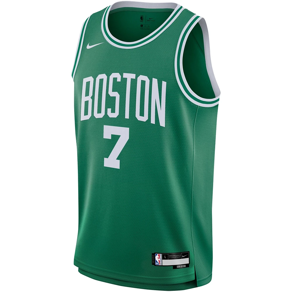 Youth Nike Jaylen Brown Kelly Green Boston Celtics Swingman Jersey - Icon Edition