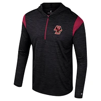 Coupe-vent à demi-zip Colosseum Maroon Boston College Eagles Dozer pour homme