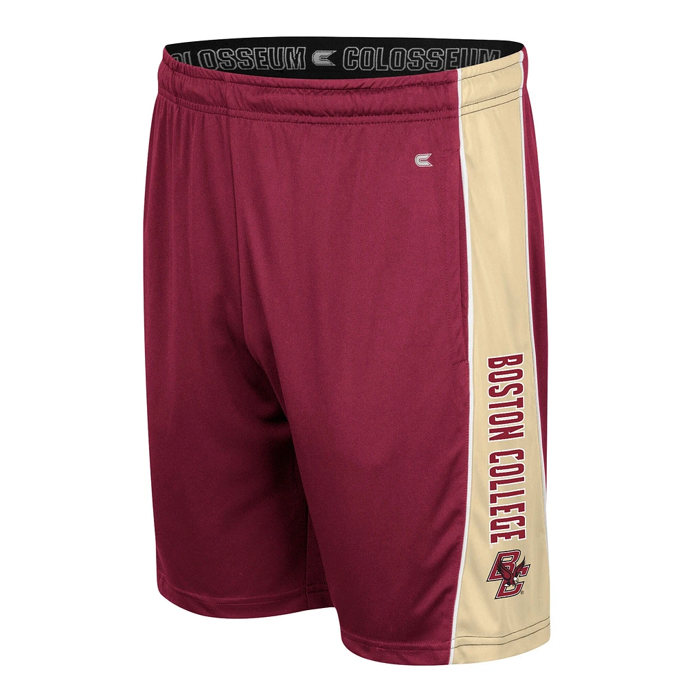 Short Colosseum Garnet Boston College Eagles Sanest Choice pour homme