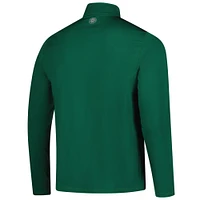 Men's Flag & Anthem  Green Boston Common Golf Journey Performance Quarter-Zip Pullover