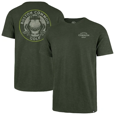 T-shirt de golf Boston Common Backer Scrum vert chasseur pour homme '47 TGL