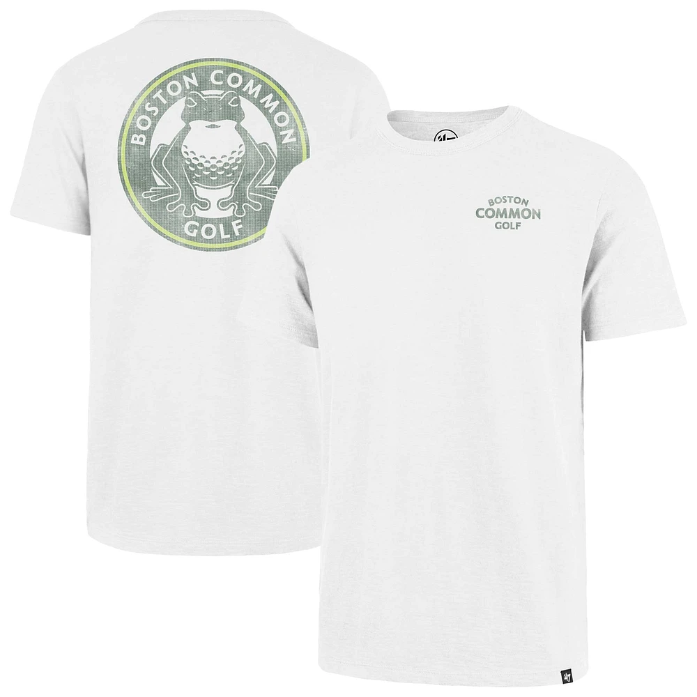 Men's '47  White TGL Boston Common Golf Backer Scrum T-Shirt