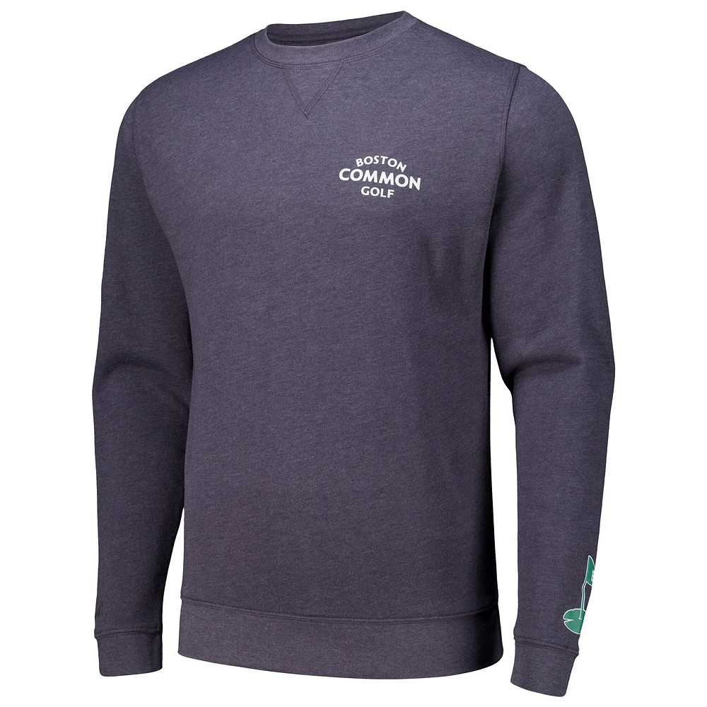 Men's Ahead Charcoal Boston Common Golf Sand Lake Pullover Sweatshirt