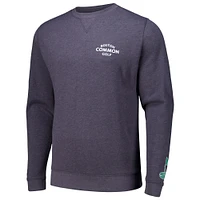 Men's Ahead Charcoal Boston Common Golf Sand Lake Pullover Sweatshirt