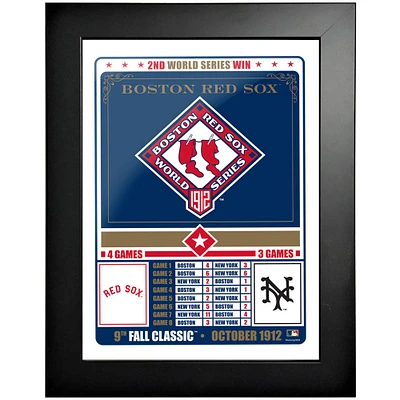 Boston Red Sox - 12'' x 16'' 1912 Fall Classic Framed Photo