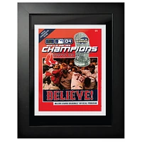 Boston Red Sox 2004 World Series - 12'' x 16'' Framed Program Cover