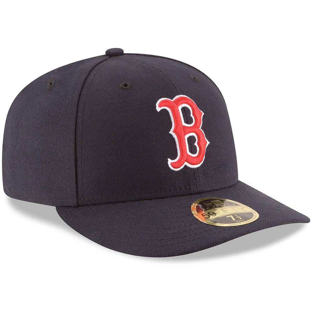 Boston Red Sox New Era Game Authentic Collection On-Field Low Profile 59FIFTY - Fitted Hat Navy