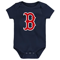 Infant Boston Red Sox Slide Home Three-Pack Bodysuit Set
