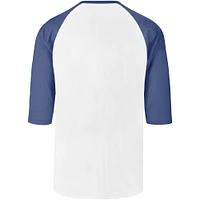 Men's '47 Cream Boston Red Sox City Connect Crescent Franklin Raglan 3/4-Sleeve T-Shirt