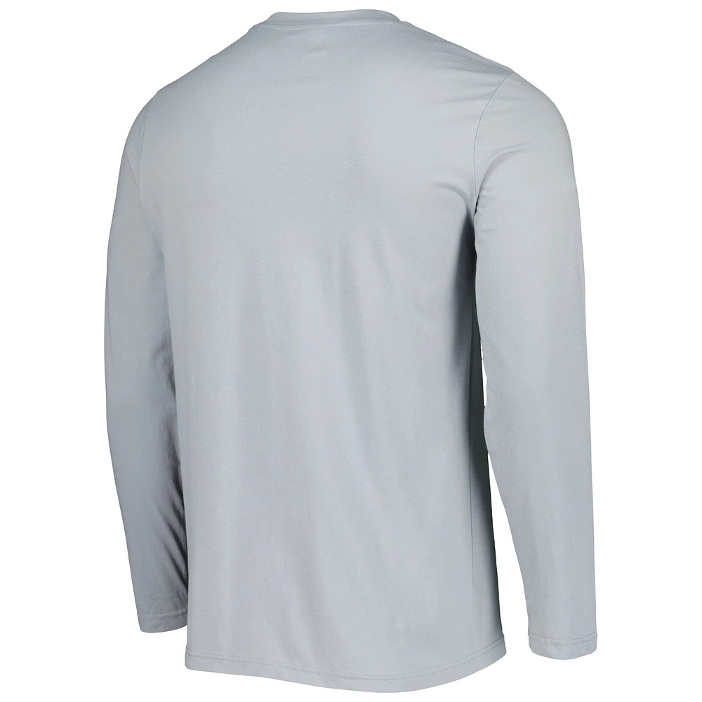 Men's Concepts Sport Navy/Gray Boston Red Sox Breakthrough Long Sleeve Top & Pants Sleep Set