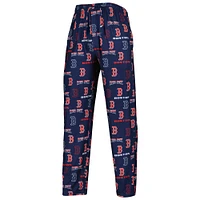 Men's Concepts Sport Navy/Gray Boston Red Sox Breakthrough Long Sleeve Top & Pants Sleep Set