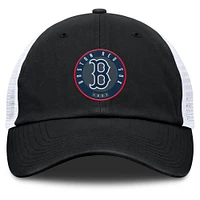 Men's Fanatics Black/White Boston Red Sox Averies Adjustable Hat