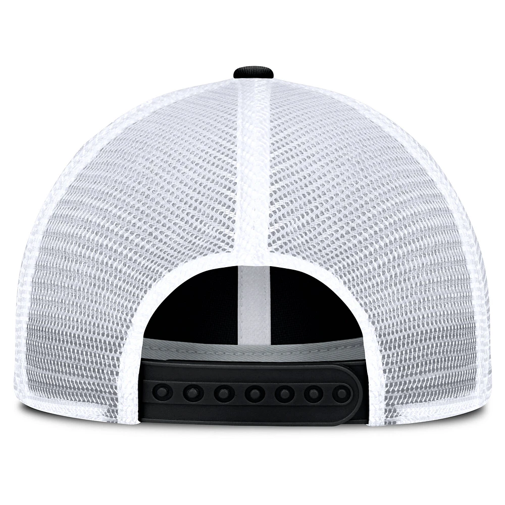 Men's Fanatics Black/White Boston Red Sox Averies Adjustable Hat