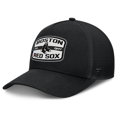 Casquette Snapback de camionneur A-Frame Fanatics pour hommes, noire