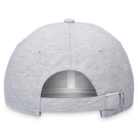 Men's Fanatics Gray Boston Red Sox Logo Adjustable Hat