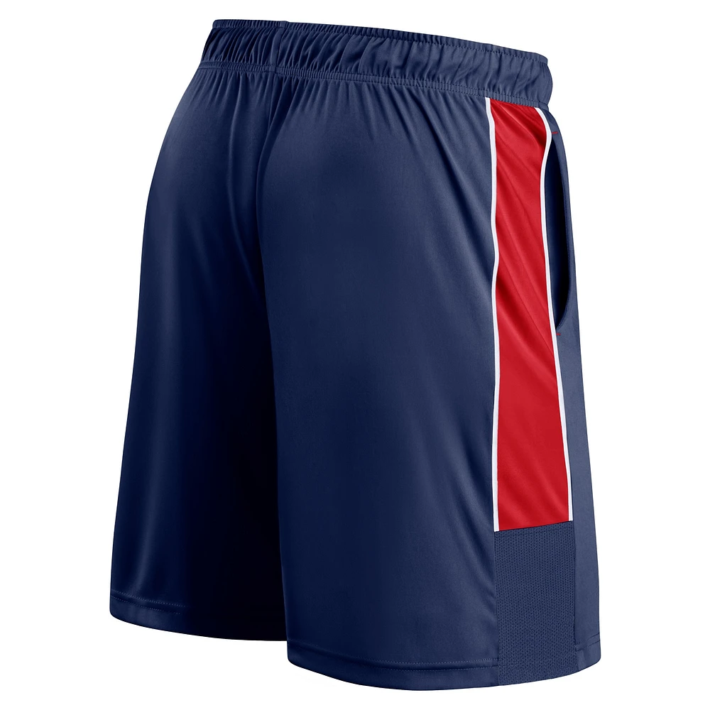 Men's Fanatics Navy Boston Red Sox Win The Match Defender Shorts