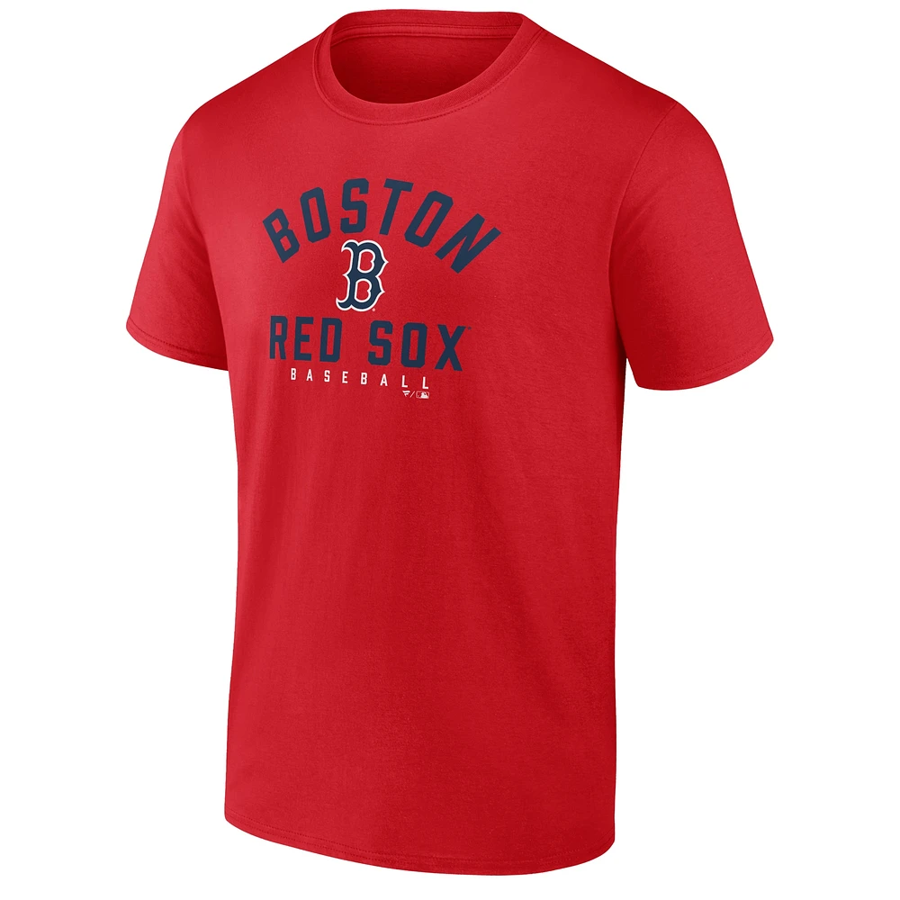 Men's Fanatics Red/Navy Boston Red Sox Player Pack T-Shirt Combo Set