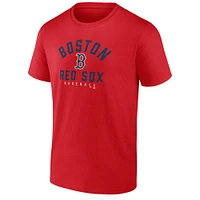 Men's Fanatics Red/Navy Boston Red Sox Player Pack T-Shirt Combo Set
